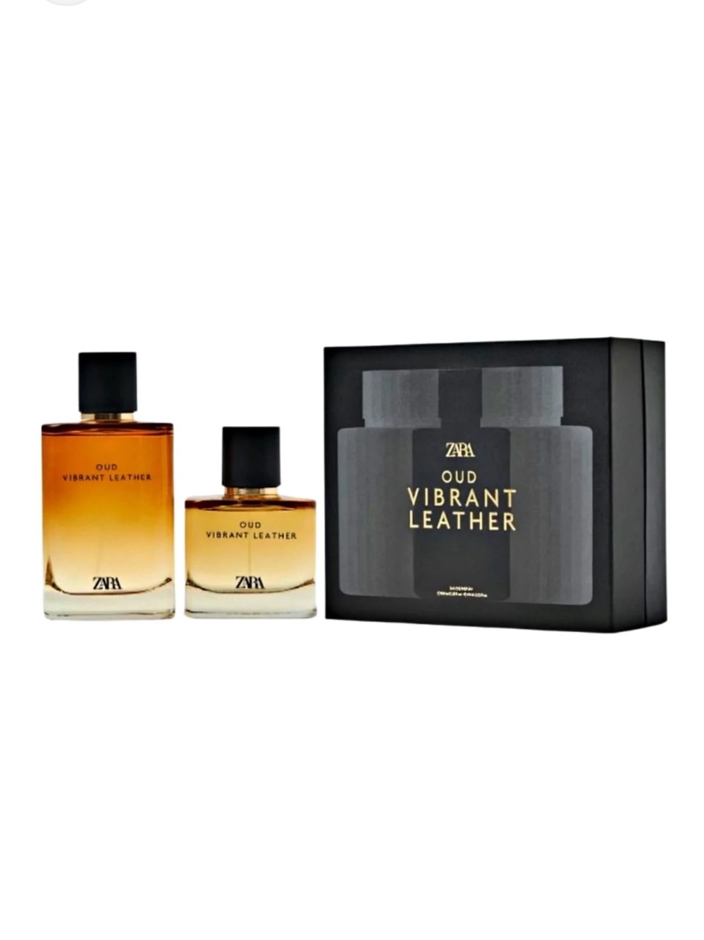 Zara NWT OUD Vibrant Leather set 100ml